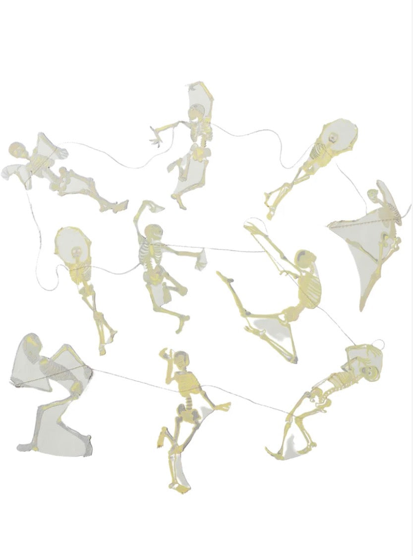 Dancing Skeletons Garland