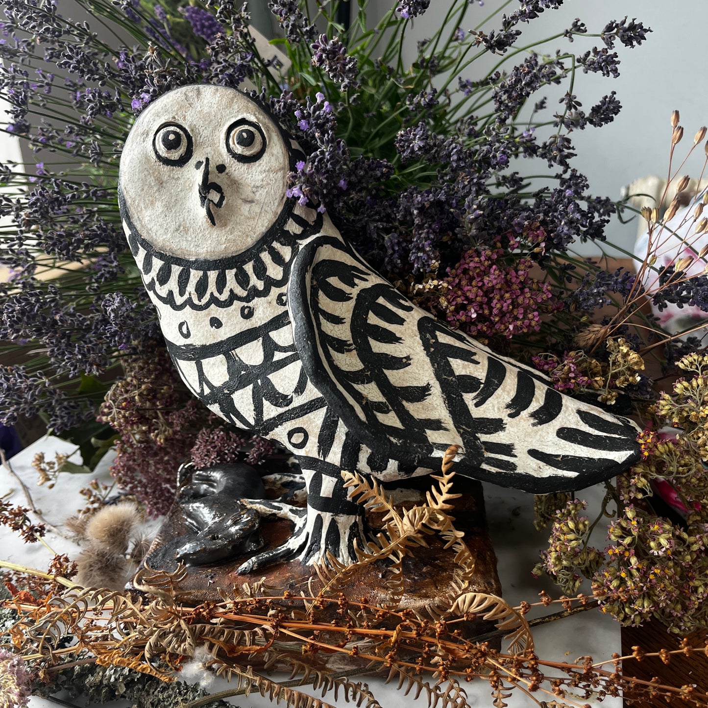 Picasso Owl by Jane Tyler