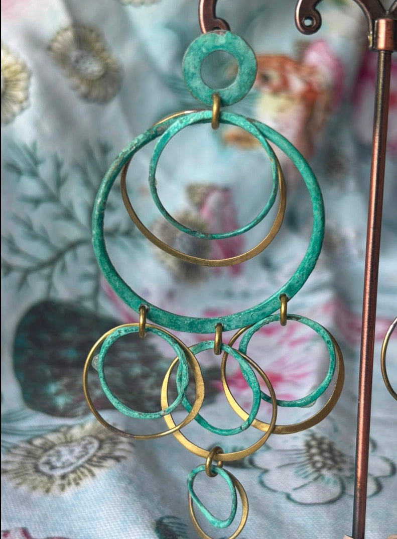 Multi Hoop Earrings by Sibilia