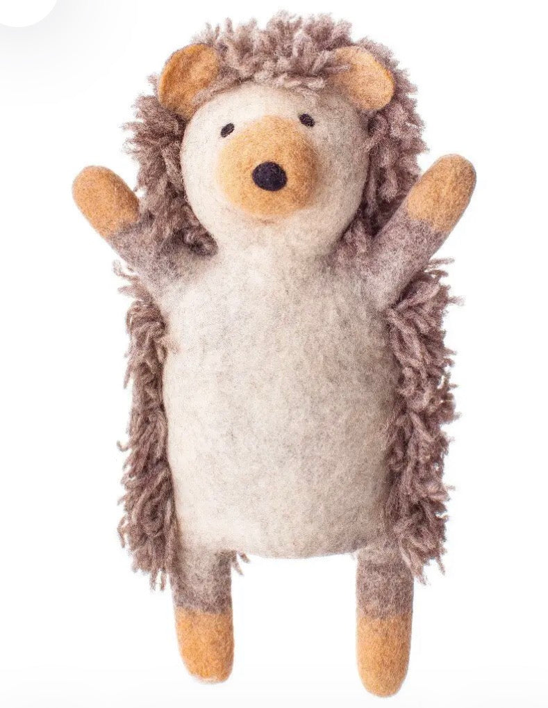 Hilda Hedgehog Hand Puppet
