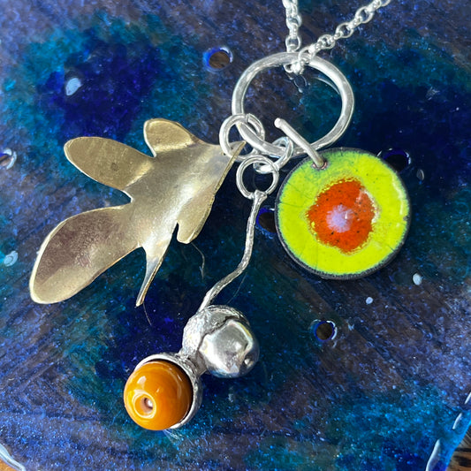 Acorn and Oak Leaf Necklace