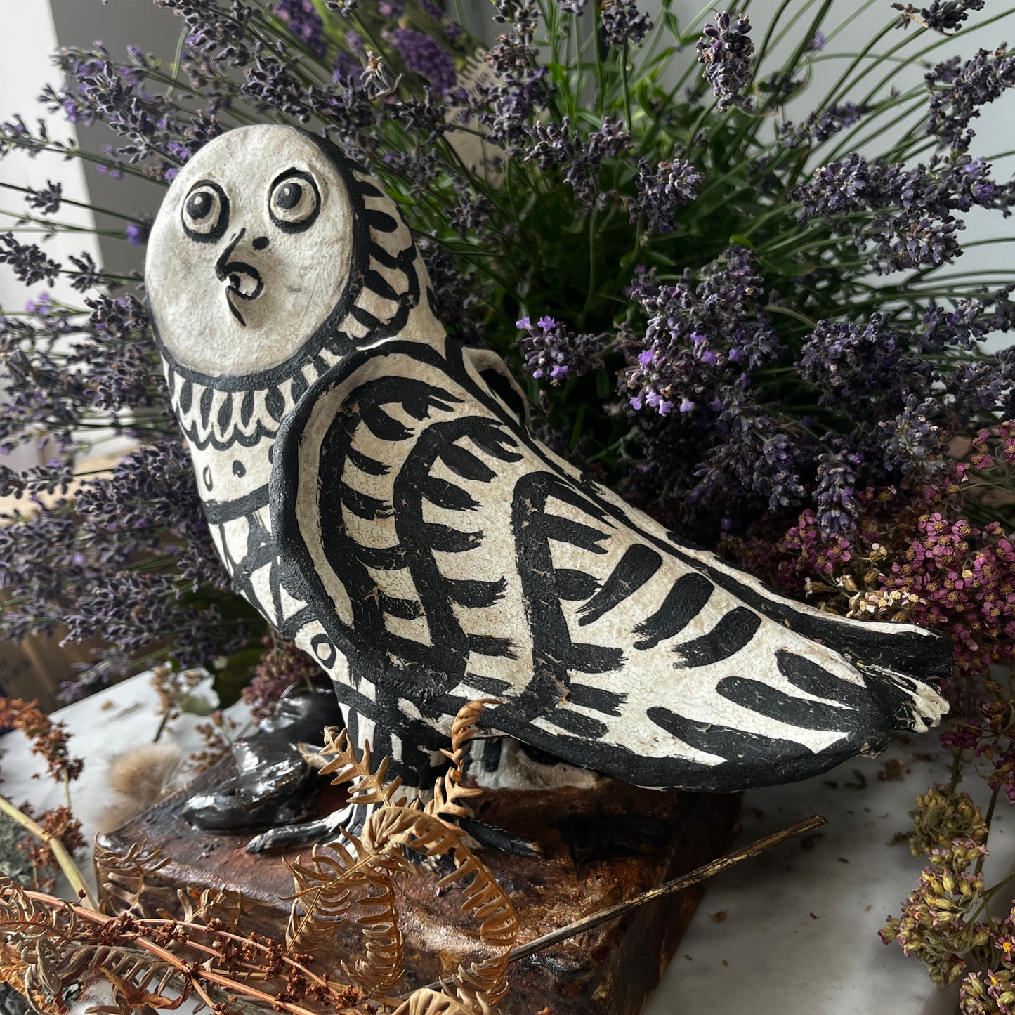 Picasso Owl by Jane Tyler
