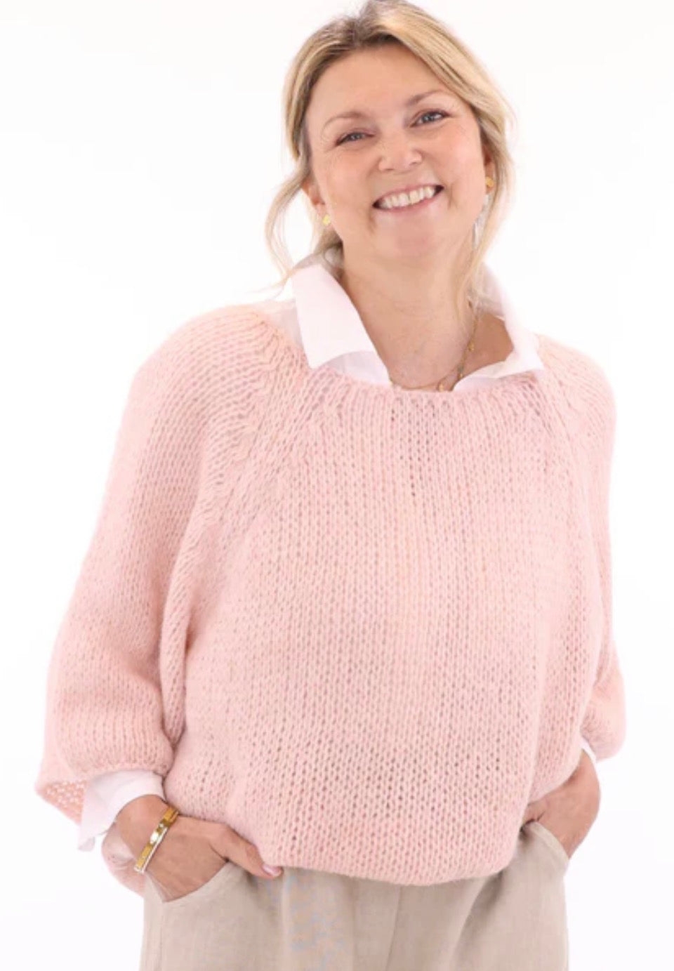 Cadenza Alpaca Blend Swing Jumper