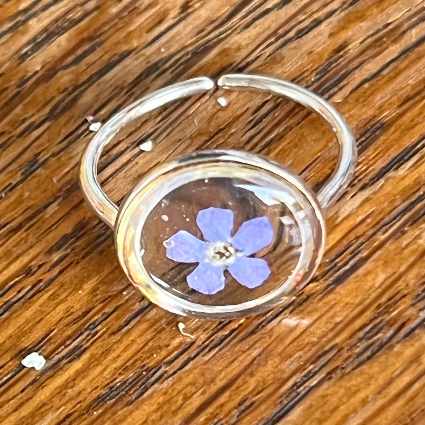 Forgot Me Not ring - silver