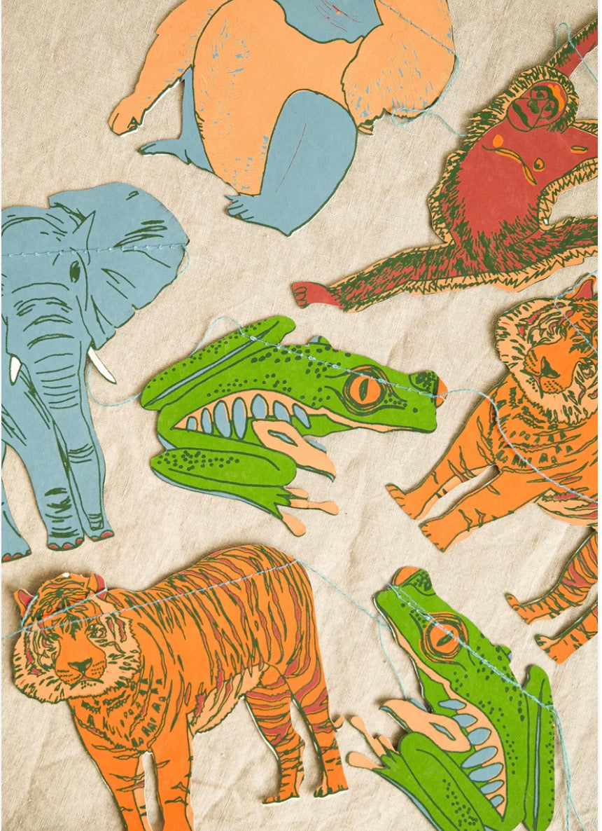 Jungle Sewn Garland