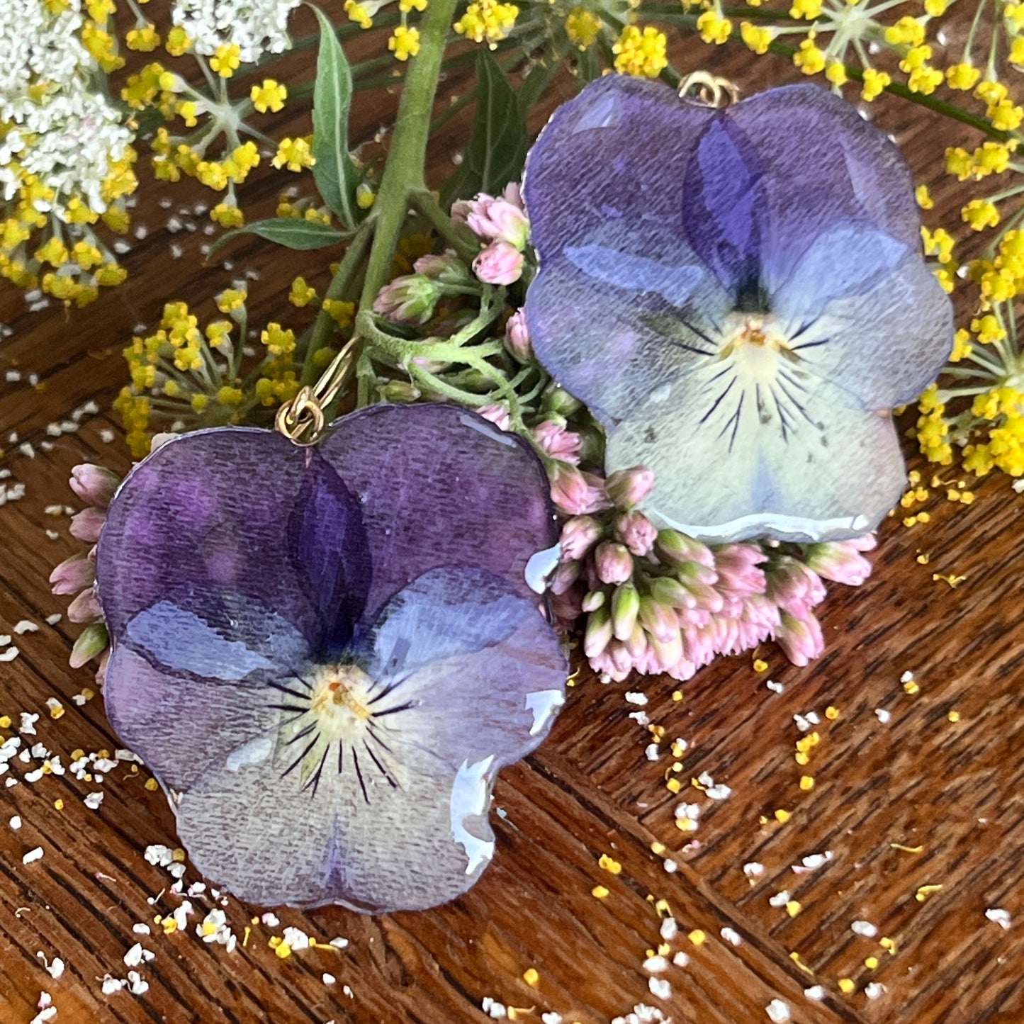 Violet Earrings