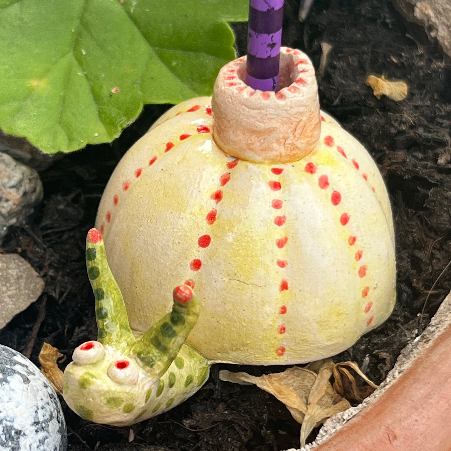 Sid the Snail Birthday Candle Holder