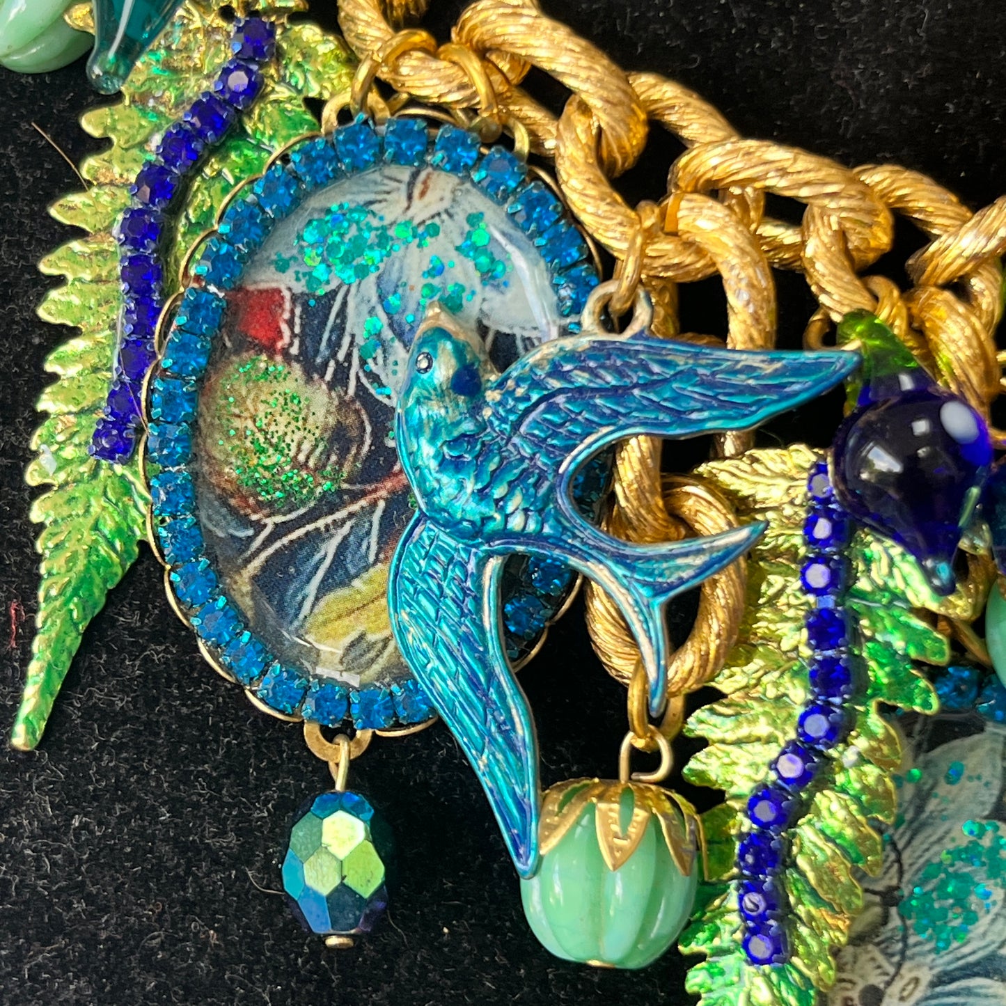Amazing Diana Wilson Arcana Necklace  -Blue
