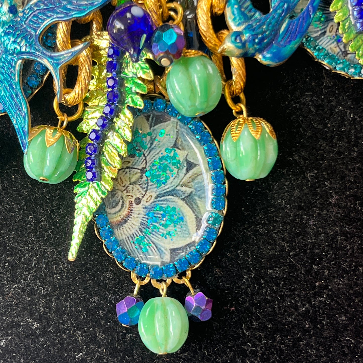 Amazing Diana Wilson Arcana Necklace  -Blue