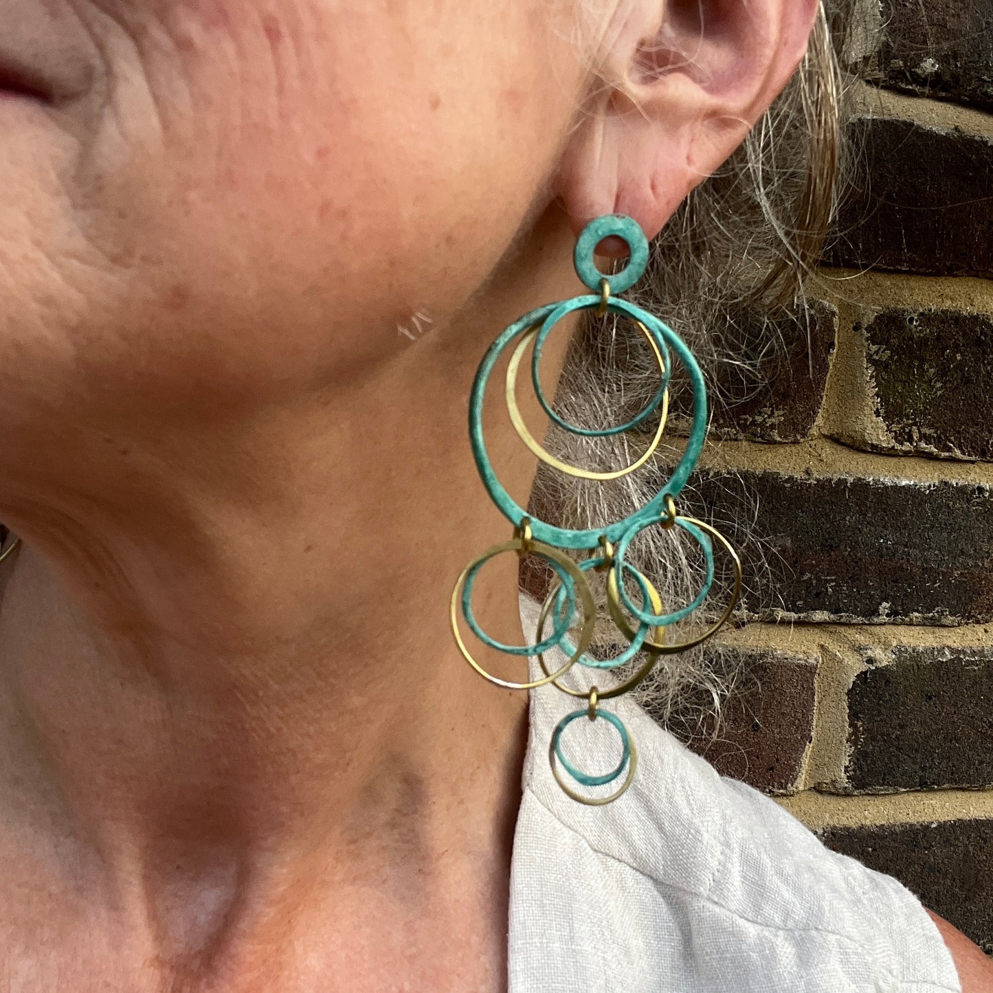 Multi Hoop Earrings by Sibilia
