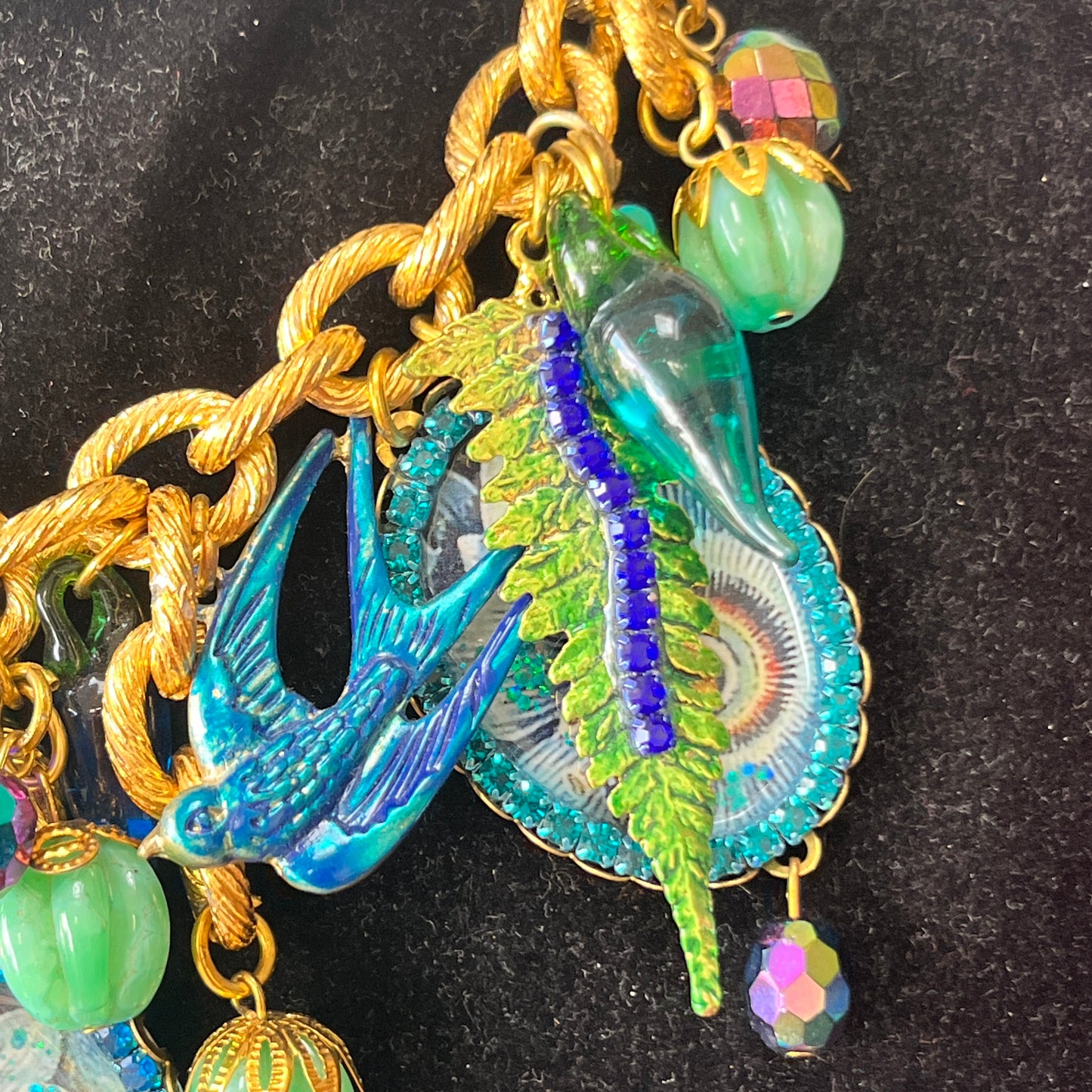 Amazing Diana Wilson Arcana Necklace  -Blue