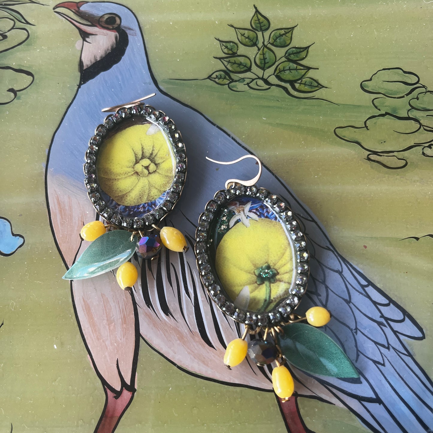 Cameo Earrings Diana Wilson Arcana