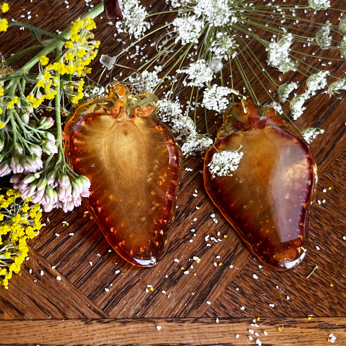 Strawberry Earrings