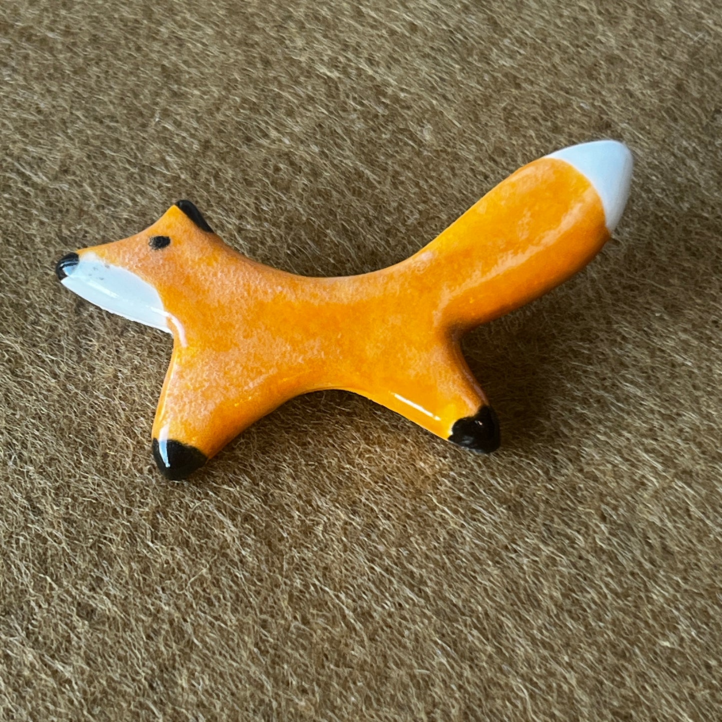 Various Ceramic Brooches