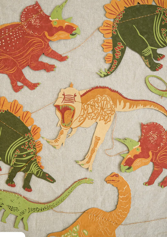 Dinosaur Sewn Garland