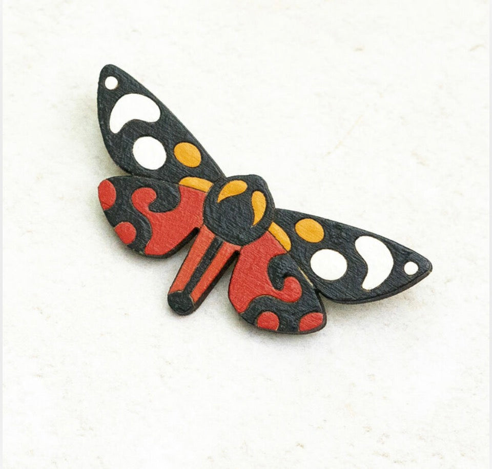 Scarlet Tiger Moth