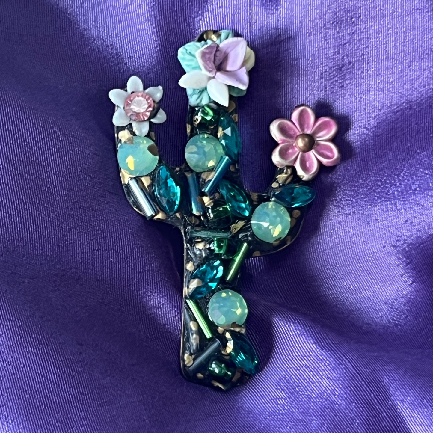 Cactus Brooch by Annie Sherborne