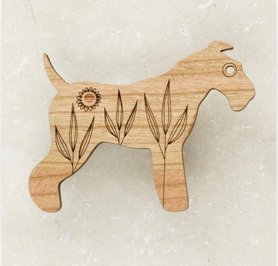 Terrier Brooch