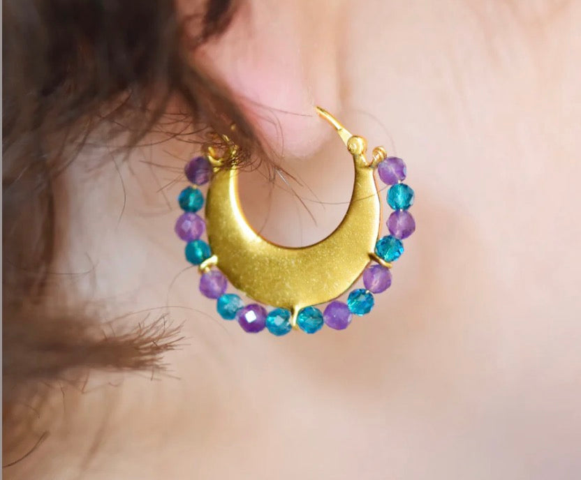 Sapphire Bay Earrings