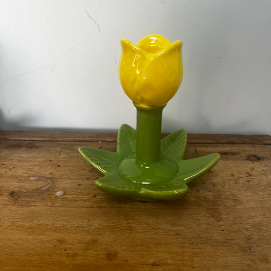 My Doris Ceramic Tulip Candlestick