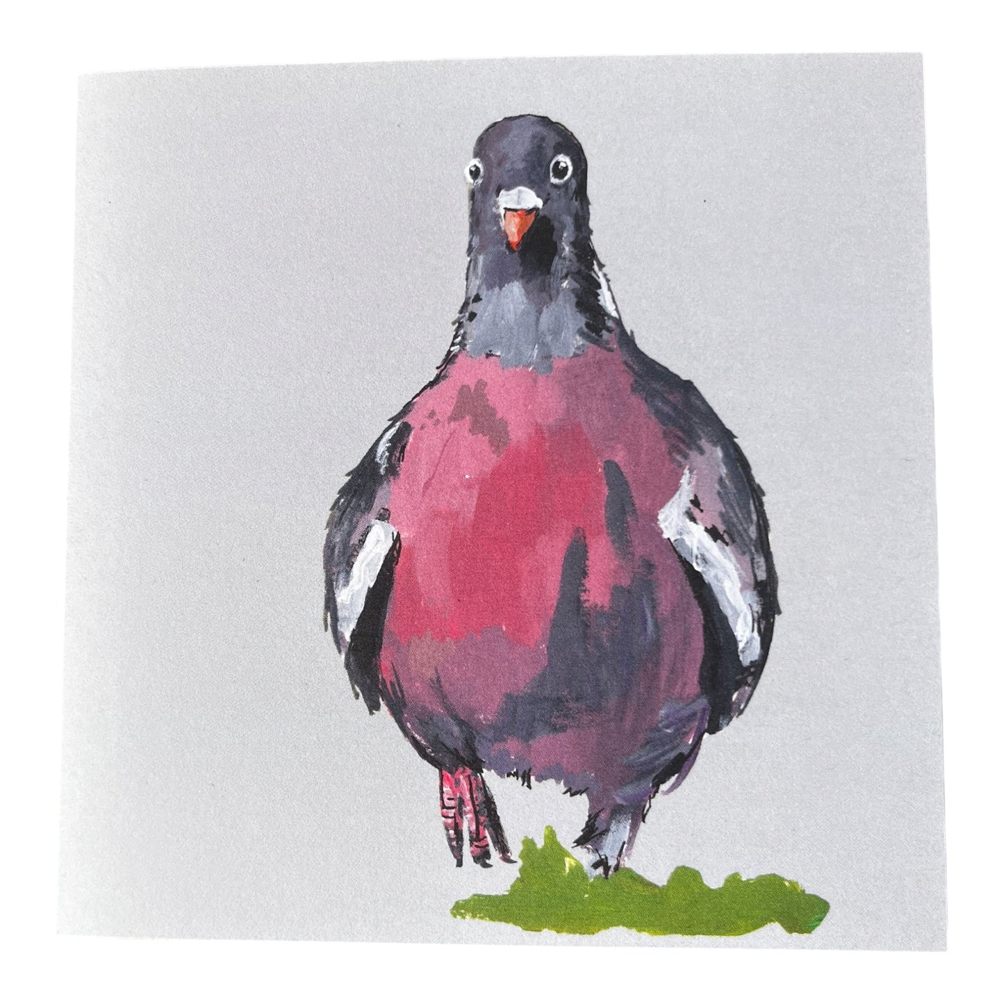 Poopy Pigeon Card by Ellwood Parker