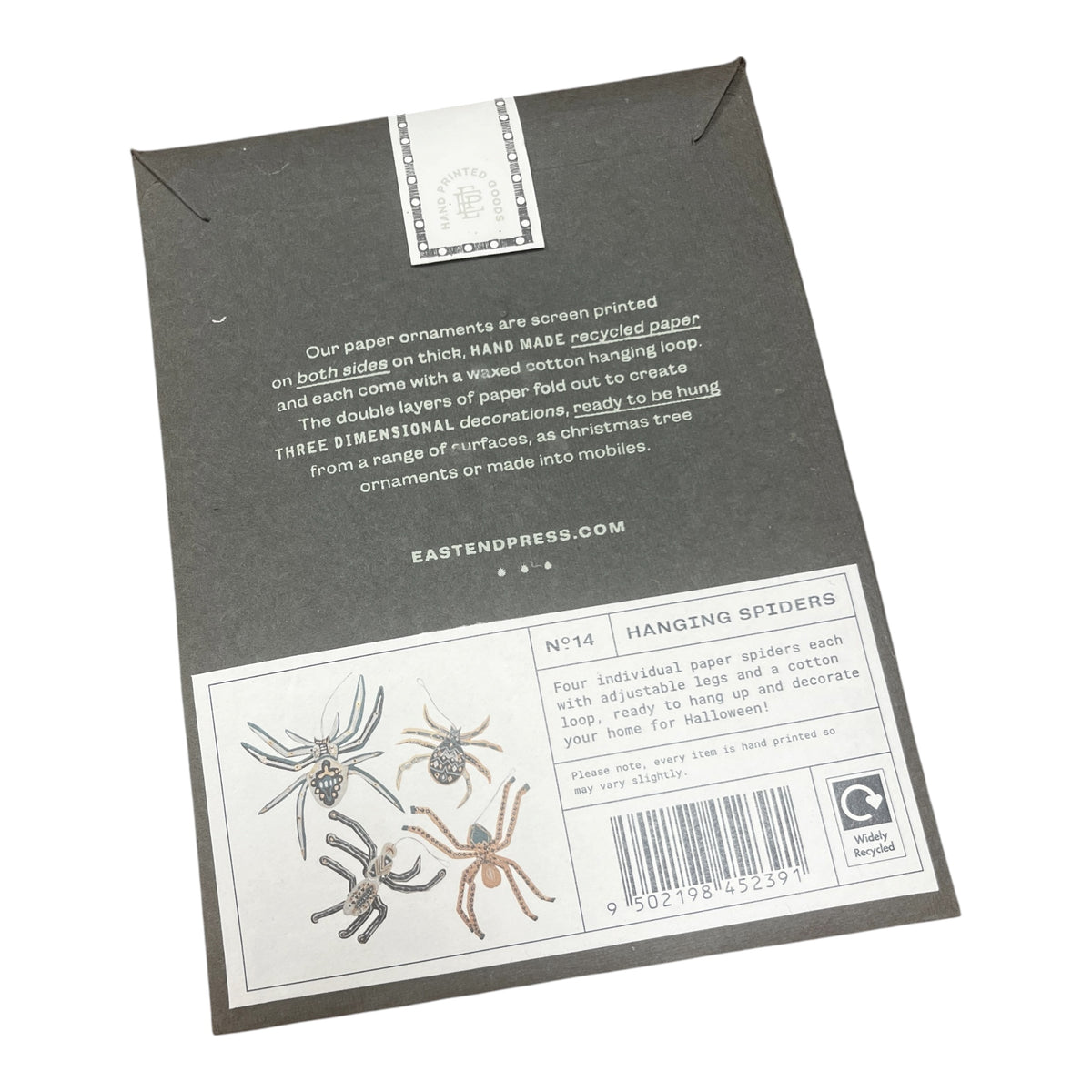 Hanging Spider Ornaments