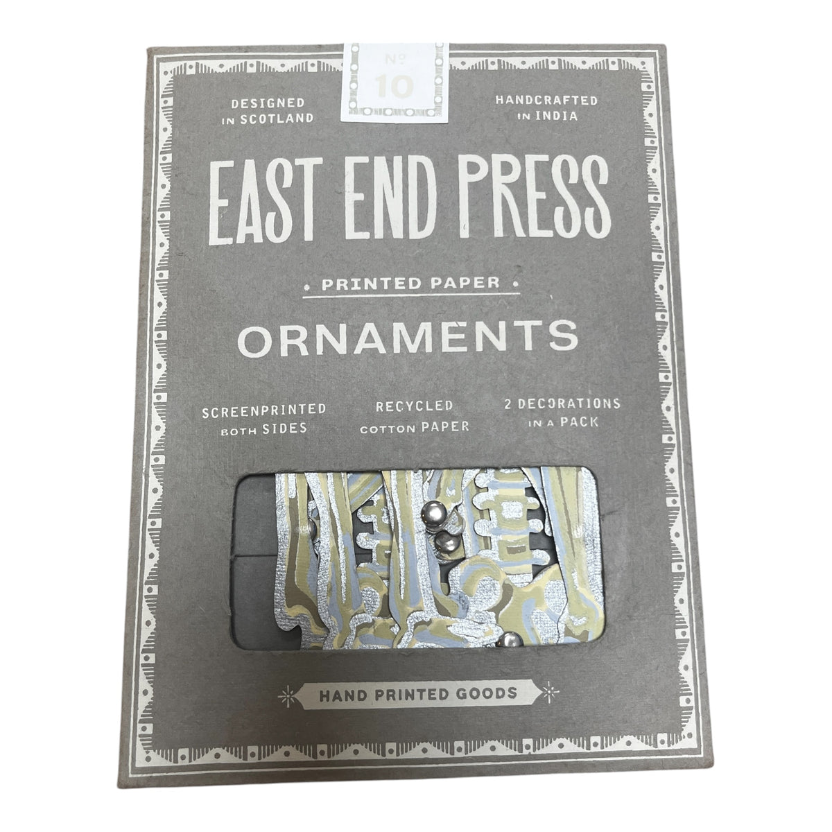 Dancing Skeletons Paper Ornaments