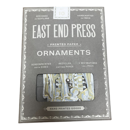 Dancing Skeletons Paper Ornaments