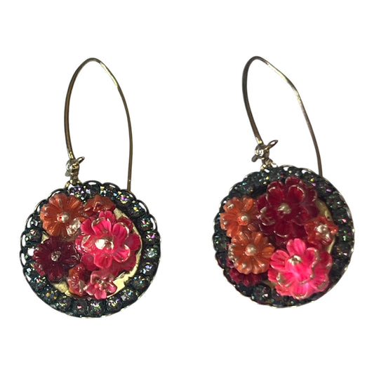 Diana Wilson Arcarna Vintage Flower Earrings