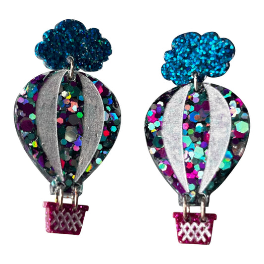 Hot Air Balloon Earrings