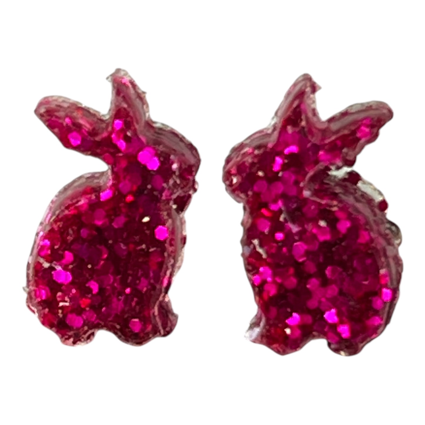 Pink Rabbit Studs