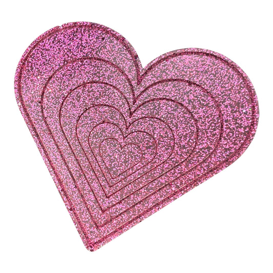 Huge Heart Hair Slide