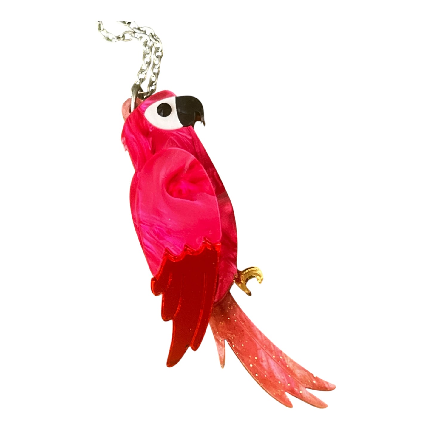 Parrot Pendant Necklace