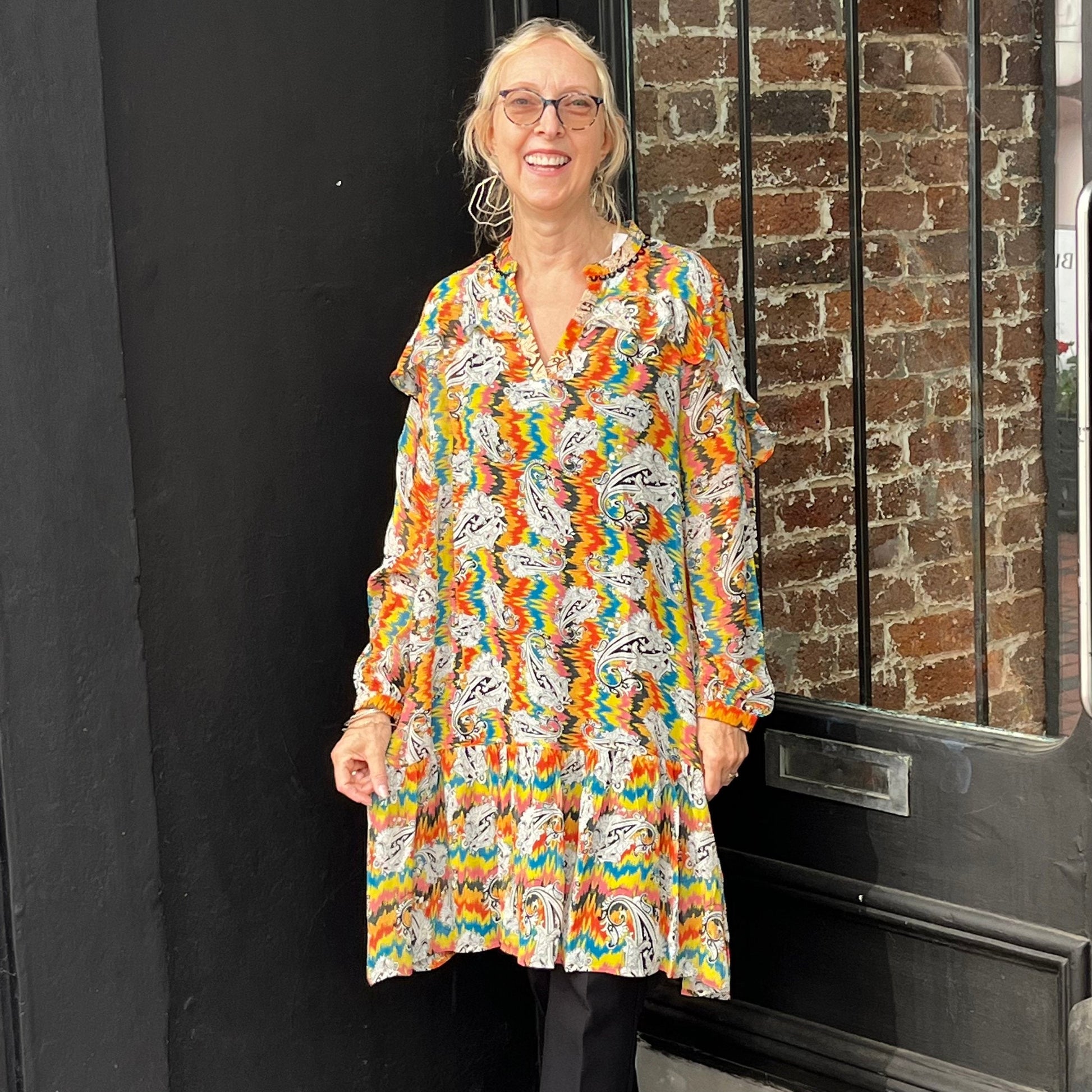 70s style dress Retro 70s Inspired Dress