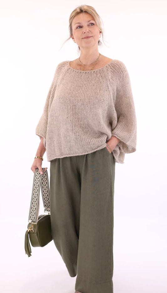 Cadenza Alpaca Blend Swing Jumper
