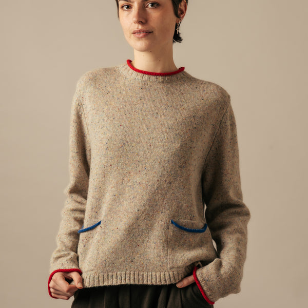Eribé Tweed Nep Sweater
