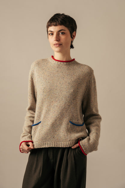 Eribé Tweed Nep Sweater