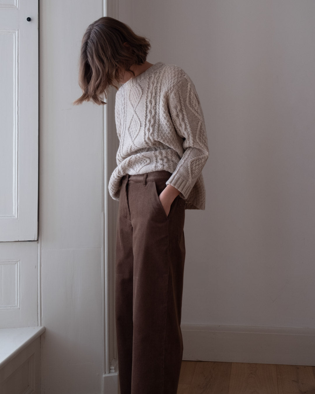 The Bibico Margot Aran Jumper