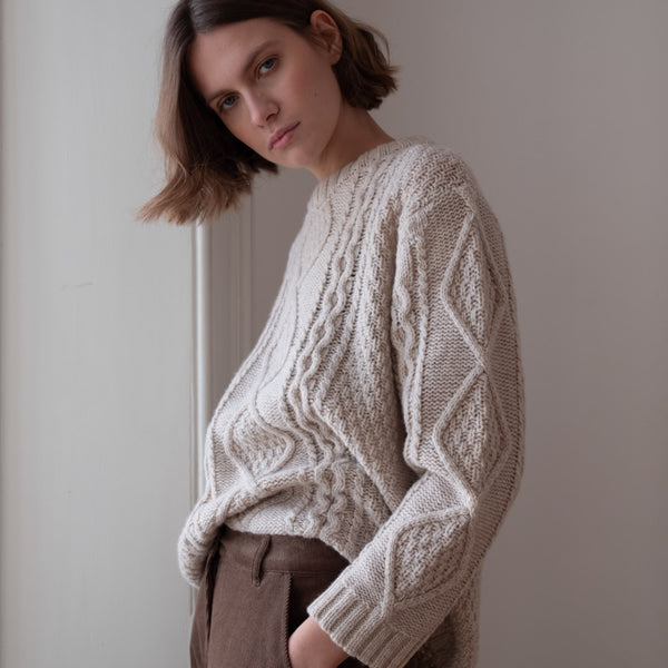 The Bibico Margot Aran Jumper