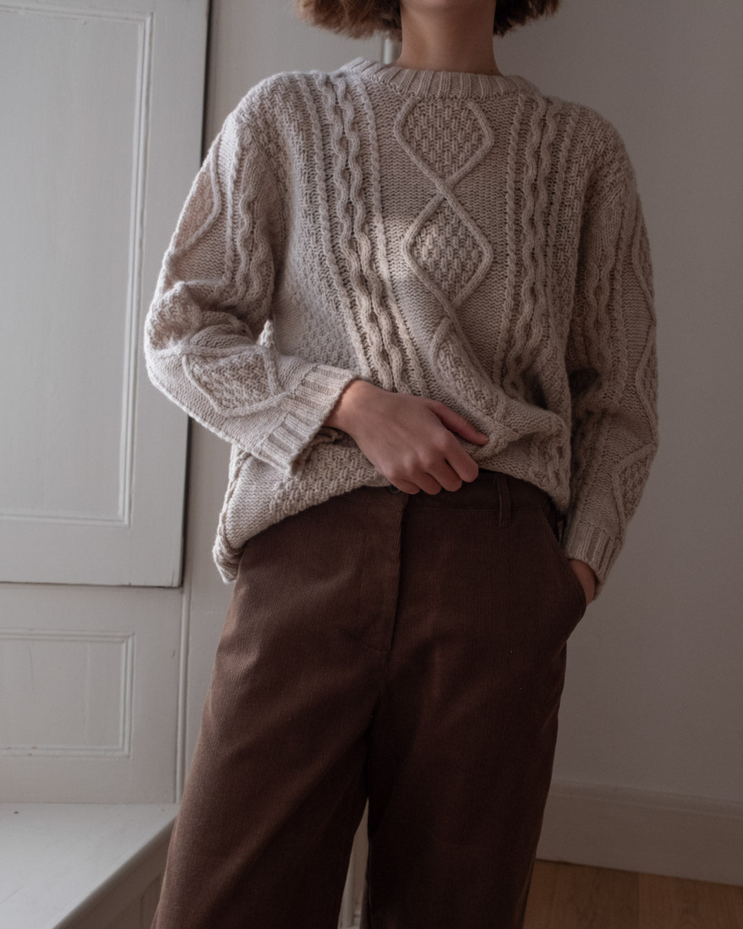 The Bibico Margot Aran Jumper