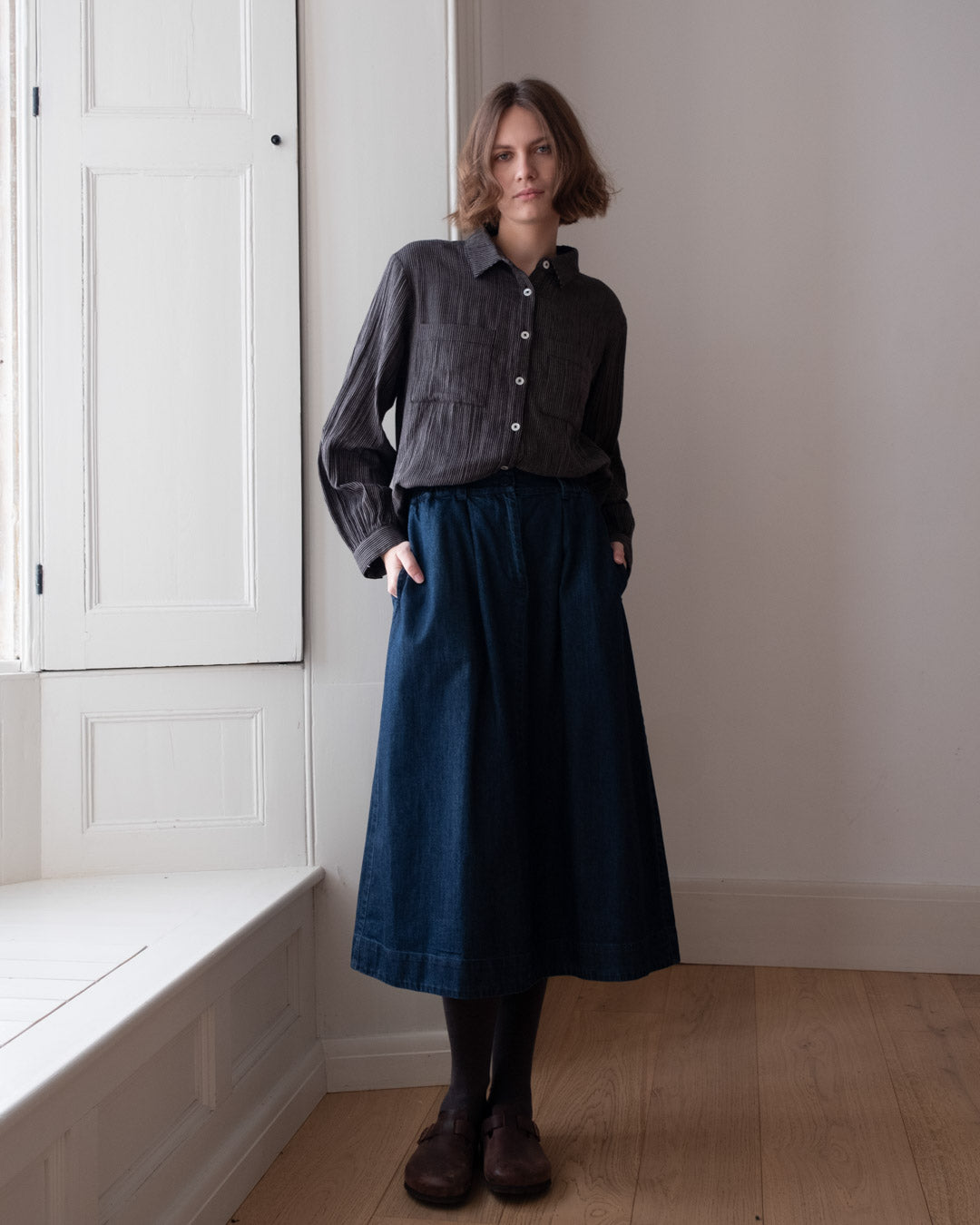 The Bibico Ada Cropped Blouse