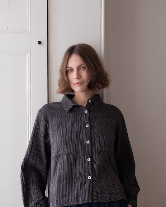 The Bibico Ada Cropped Blouse